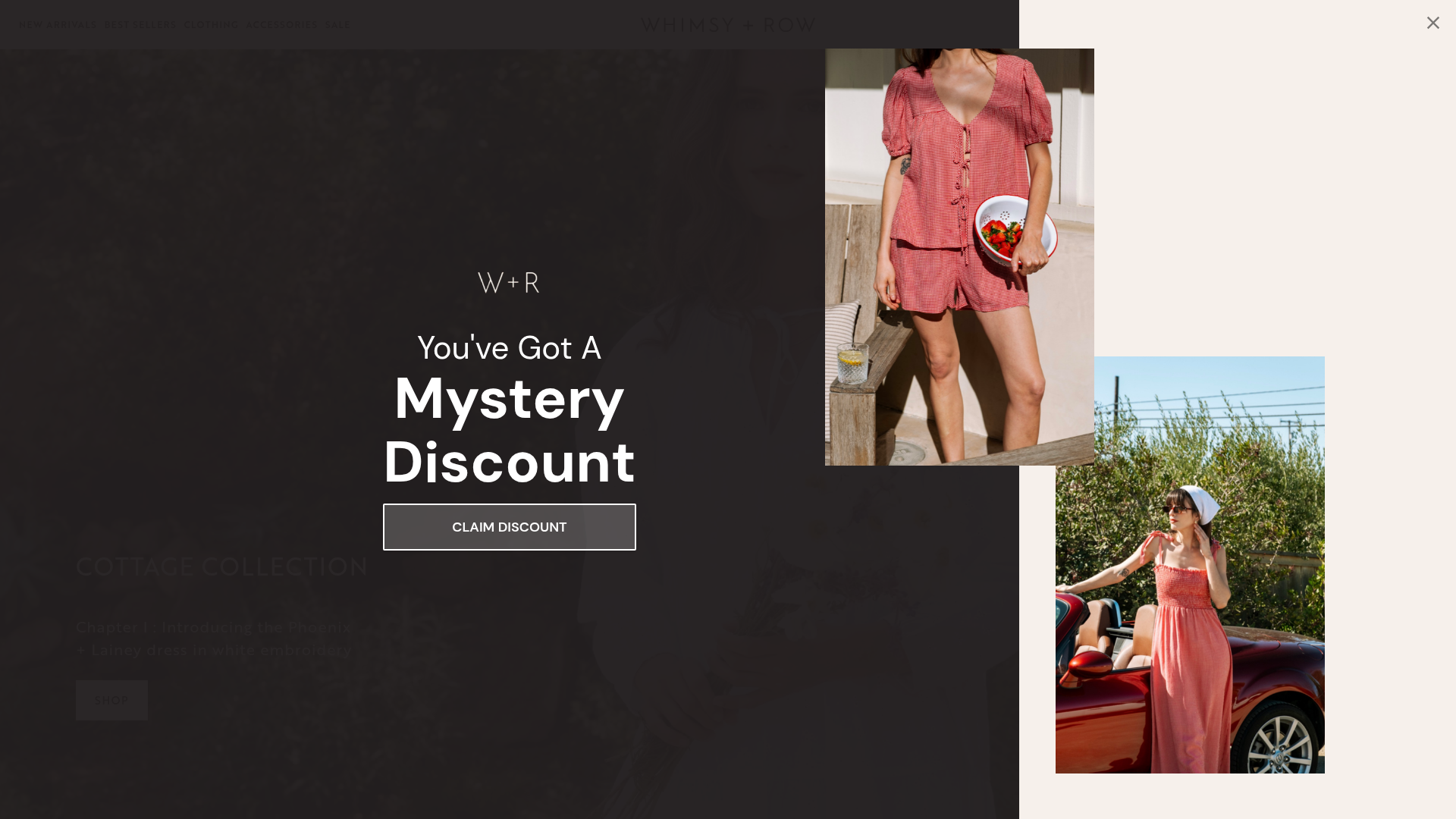Whimsy and Row storefront preview