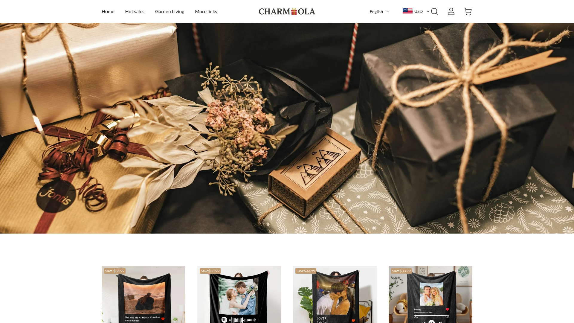Charmiola storefront preview