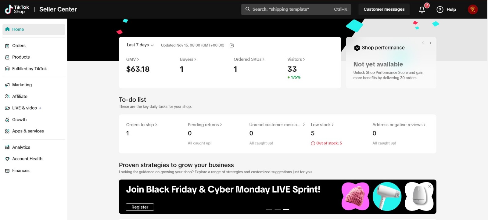 TikTok Shop Launch